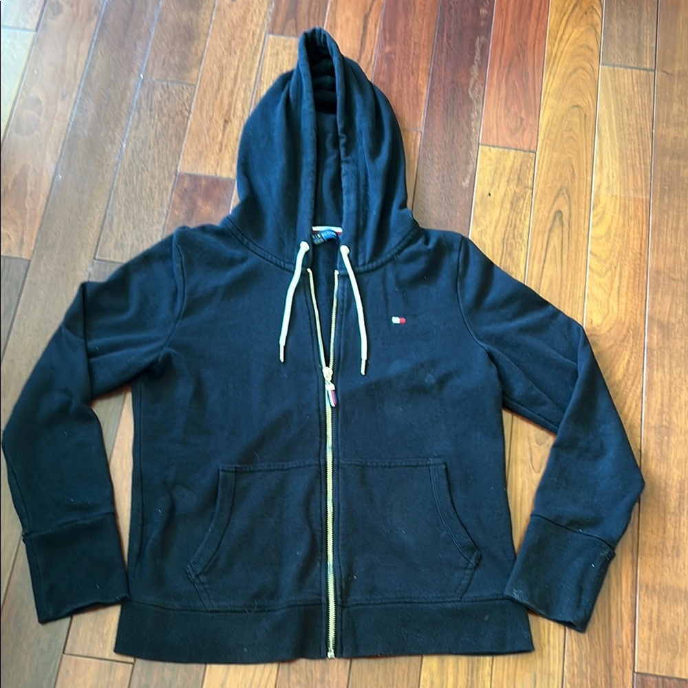 Tommy Hilfiger Black Hoodie Jacket
